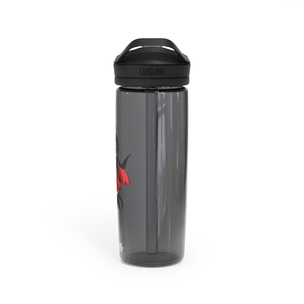 Cloudyking CamelBak Eddy® Water Bottle in 20oz and 25oz sizes, showcasing its robust design and spill-proof biting valve.