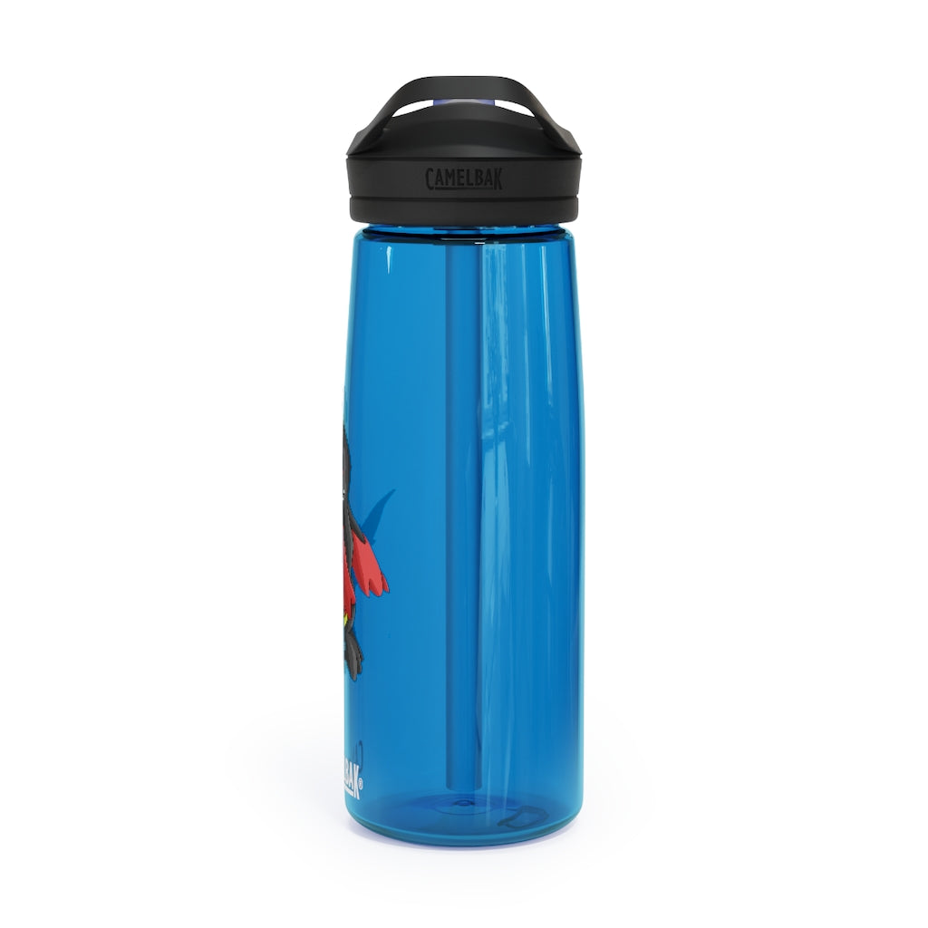 Cloudyking CamelBak Eddy® Water Bottle in 20oz and 25oz sizes, showcasing its robust design and spill-proof biting valve.