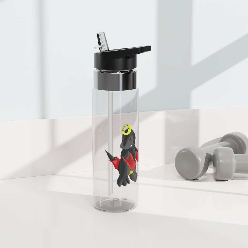 Cloudyking Kensington Tritan™ Sport Bottle in vibrant colors with a carabiner hook, showcasing its sleek design and spill-resistant lid.