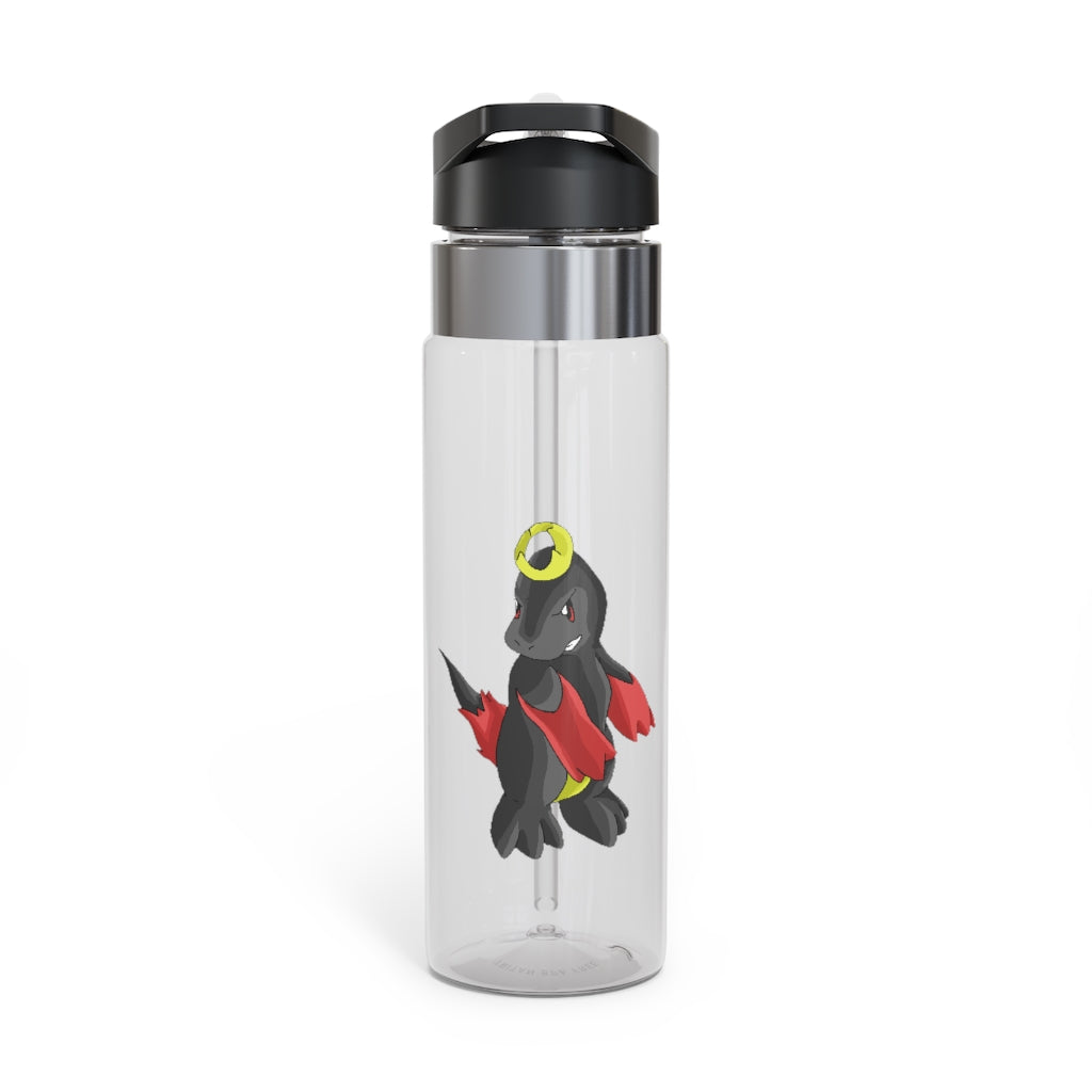 Cloudyking Kensington Tritan™ Sport Bottle in vibrant colors with a carabiner hook, showcasing its sleek design and spill-resistant lid.