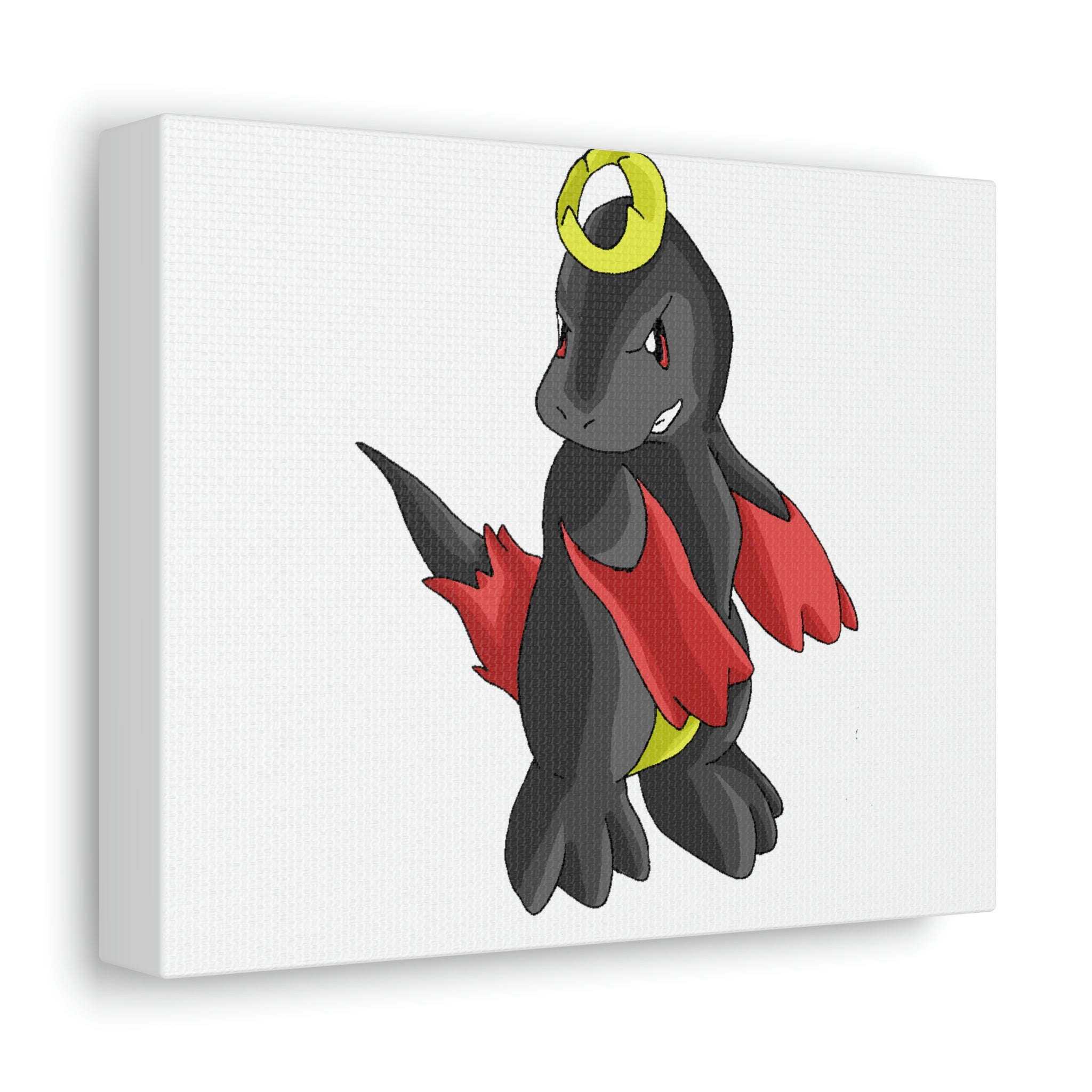 Cloudyking Stretched Canvas featuring vibrant colors and high-quality image detail, stretched on a sturdy wooden frame for indoor display.