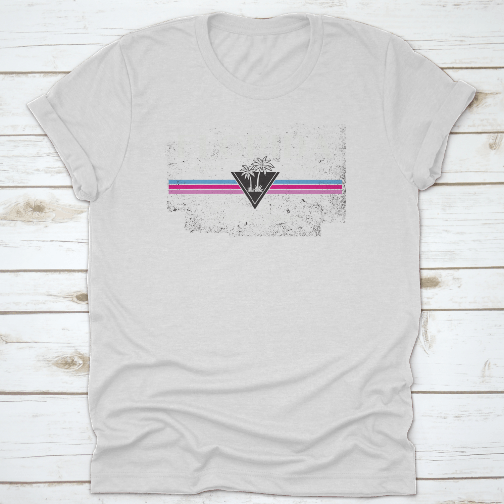 Vector design of a Florida beach scene with the phrase 'Endless Summer', showcasing vibrant colors and a relaxed beach vibe.