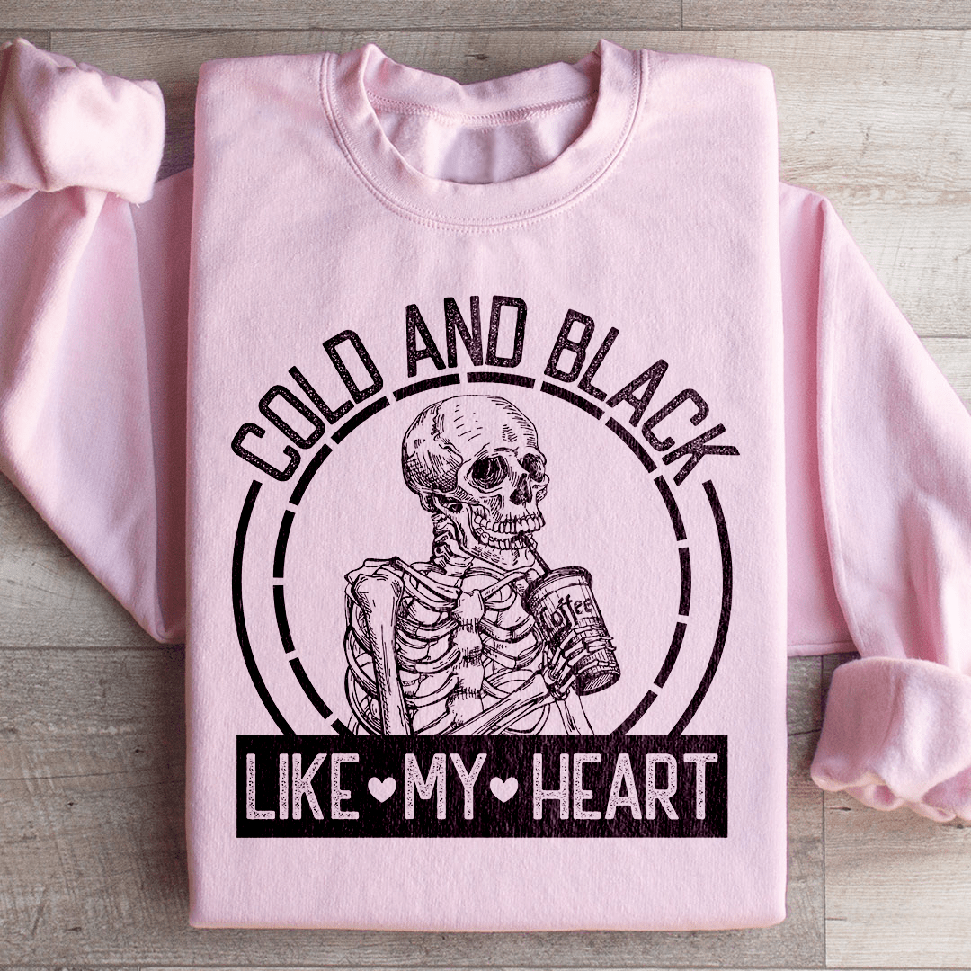Cold And Black Like My Heart sweats featuring a cozy fleece lining and adjustable cuffs, designed by top artists.