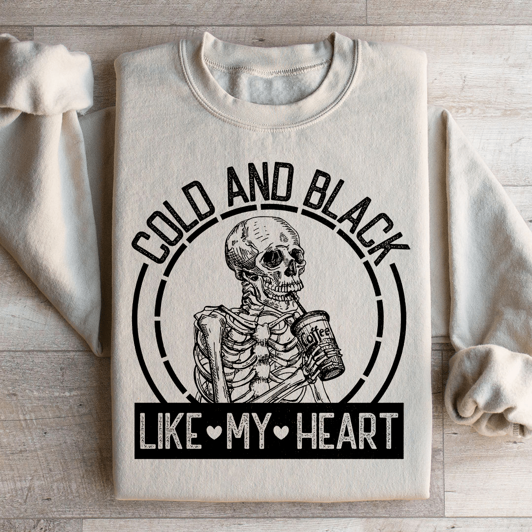 Cold And Black Like My Heart sweats featuring a cozy fleece lining and adjustable cuffs, designed by top artists.