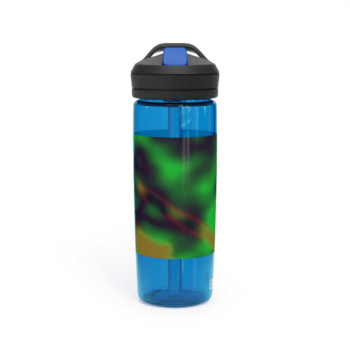 Colorful Cloud Painting CamelBak Eddy® Water Bottle in 20oz and 25oz sizes, showcasing vibrant design and durable construction.