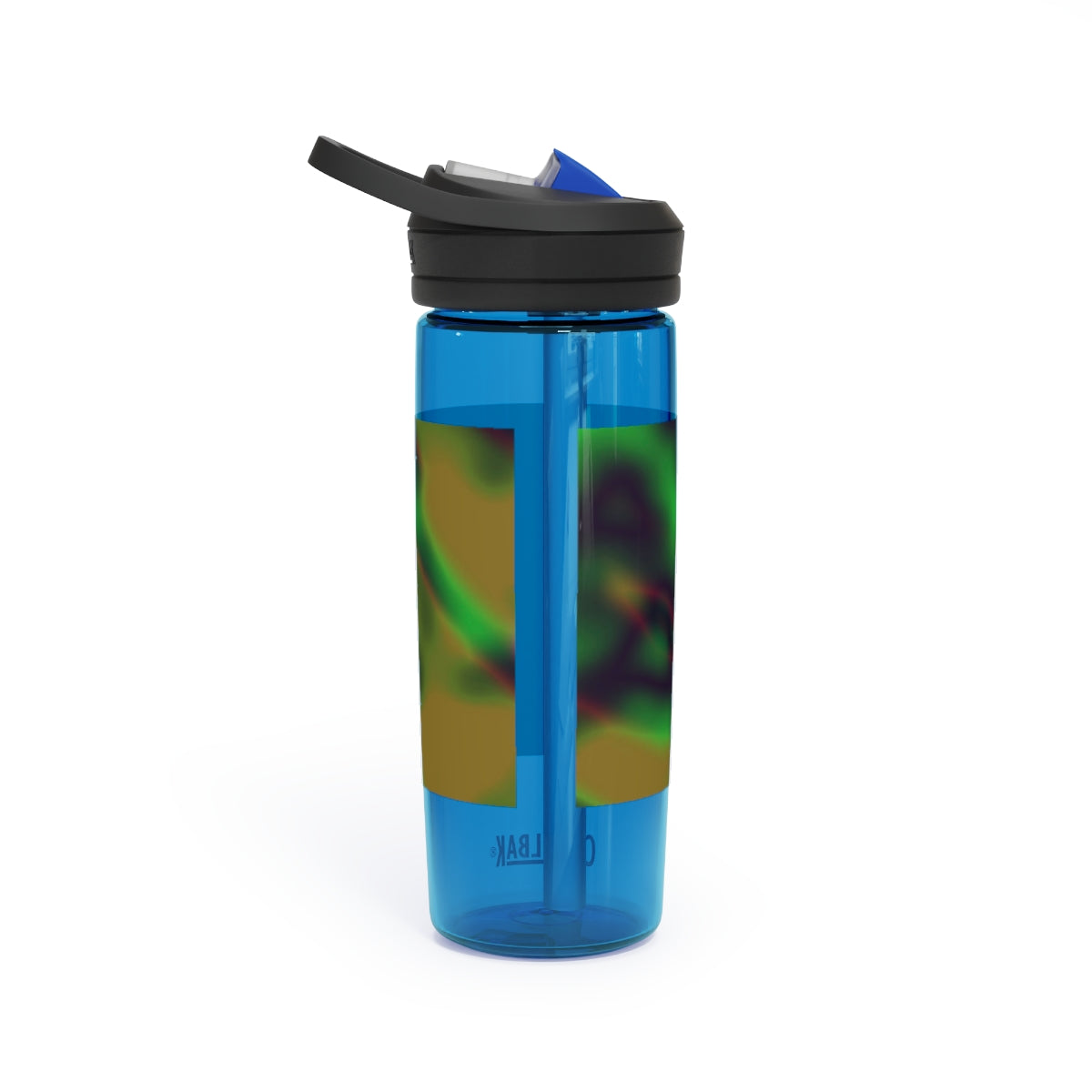 Colorful Cloud Painting CamelBak Eddy® Water Bottle in 20oz and 25oz sizes, showcasing vibrant design and durable construction.