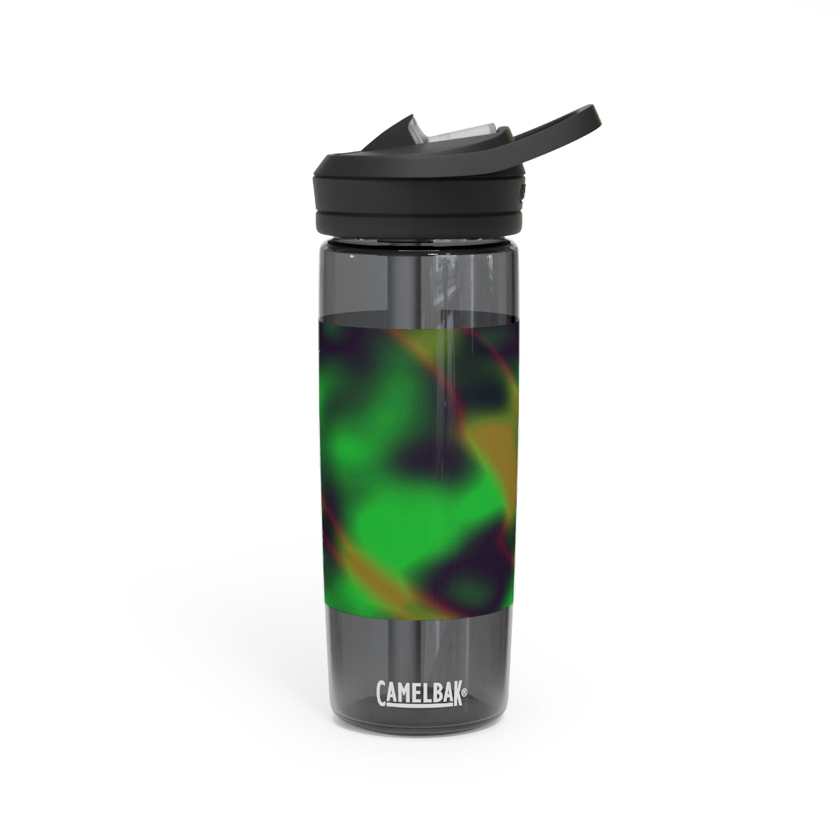 Colorful Cloud Painting CamelBak Eddy® Water Bottle in 20oz and 25oz sizes, showcasing vibrant design and durable construction.
