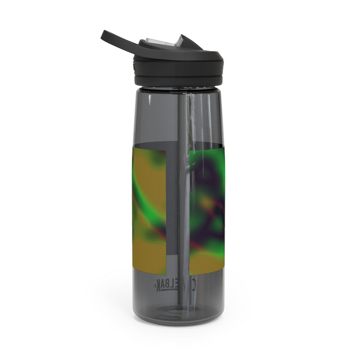 Colorful Cloud Painting CamelBak Eddy® Water Bottle in 20oz and 25oz sizes, showcasing vibrant design and durable construction.