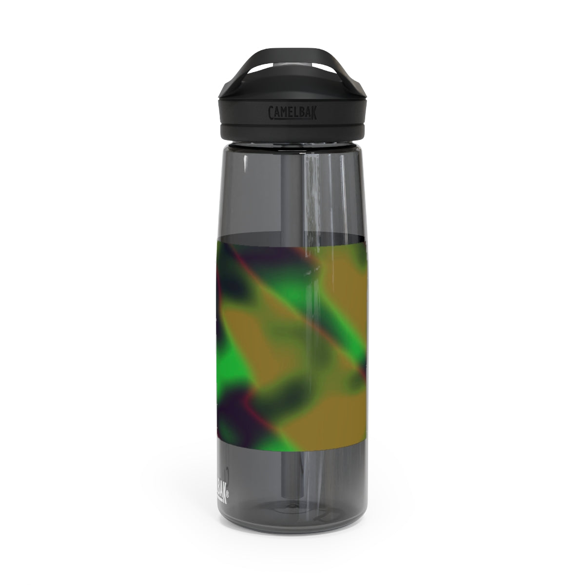 Colorful Cloud Painting CamelBak Eddy® Water Bottle in 20oz and 25oz sizes, showcasing vibrant design and durable construction.