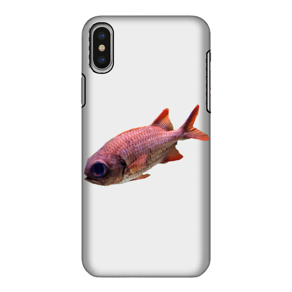 Colorful Fish Fully Printed Tough Phone Case showcasing vibrant fish designs and dual-layer protection.