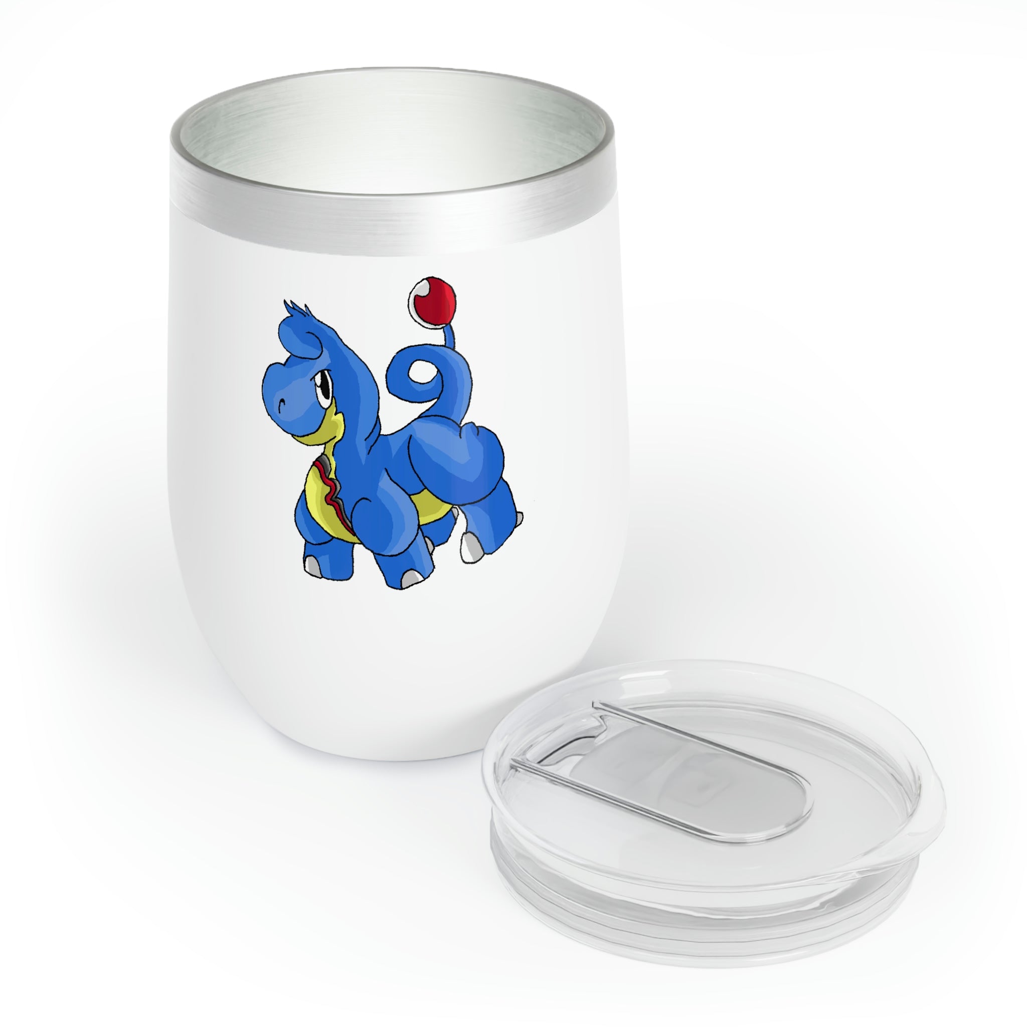 Corteneir Chill Wine Tumbler in stainless steel with a sleek design, showcasing its double-insulated walls and stemless shape.