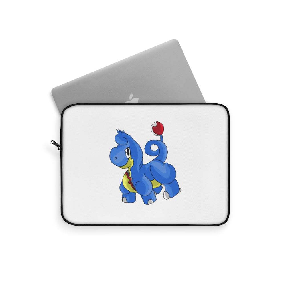 Corteneir Laptop Sleeve featuring a stylish design with a printed front and black backside, perfect for protecting laptops.