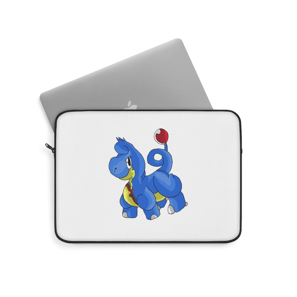 Corteneir Laptop Sleeve featuring a stylish design with a printed front and black backside, perfect for protecting laptops.