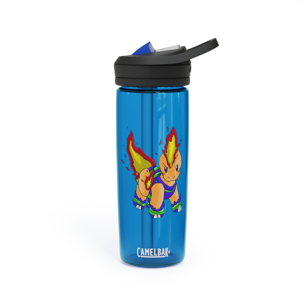 Corteness CamelBak Eddy® Water Bottle in 20oz and 25oz sizes, showcasing its durable Tritan™ material and spill-proof design.