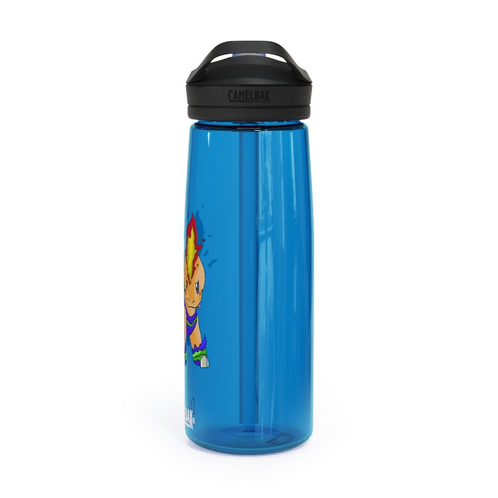 Corteness CamelBak Eddy® Water Bottle in 20oz and 25oz sizes, showcasing its durable Tritan™ material and spill-proof design.
