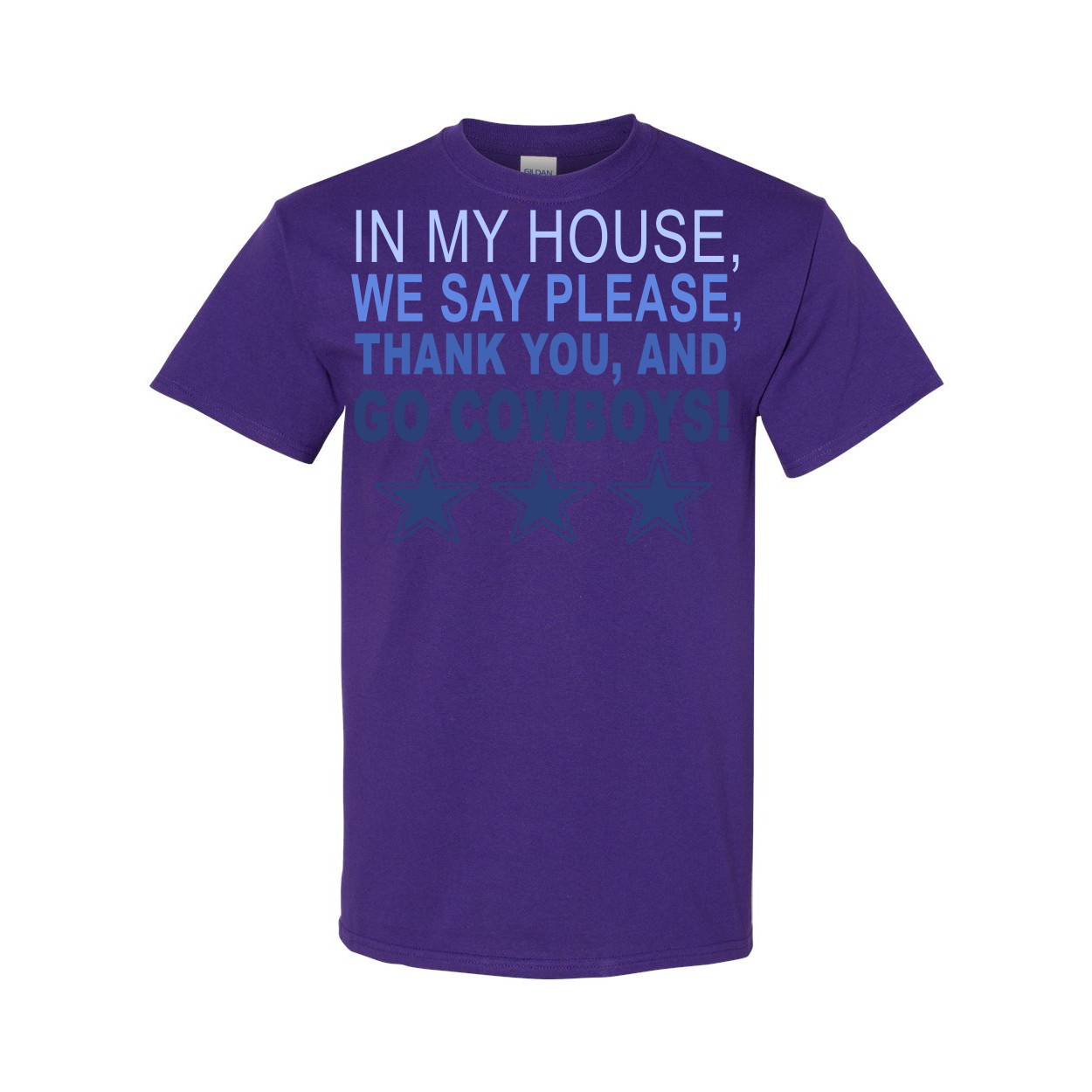 A stylish Cowboys Remake t-shirt in various colors, showcasing its comfortable fabric and quality stitching.