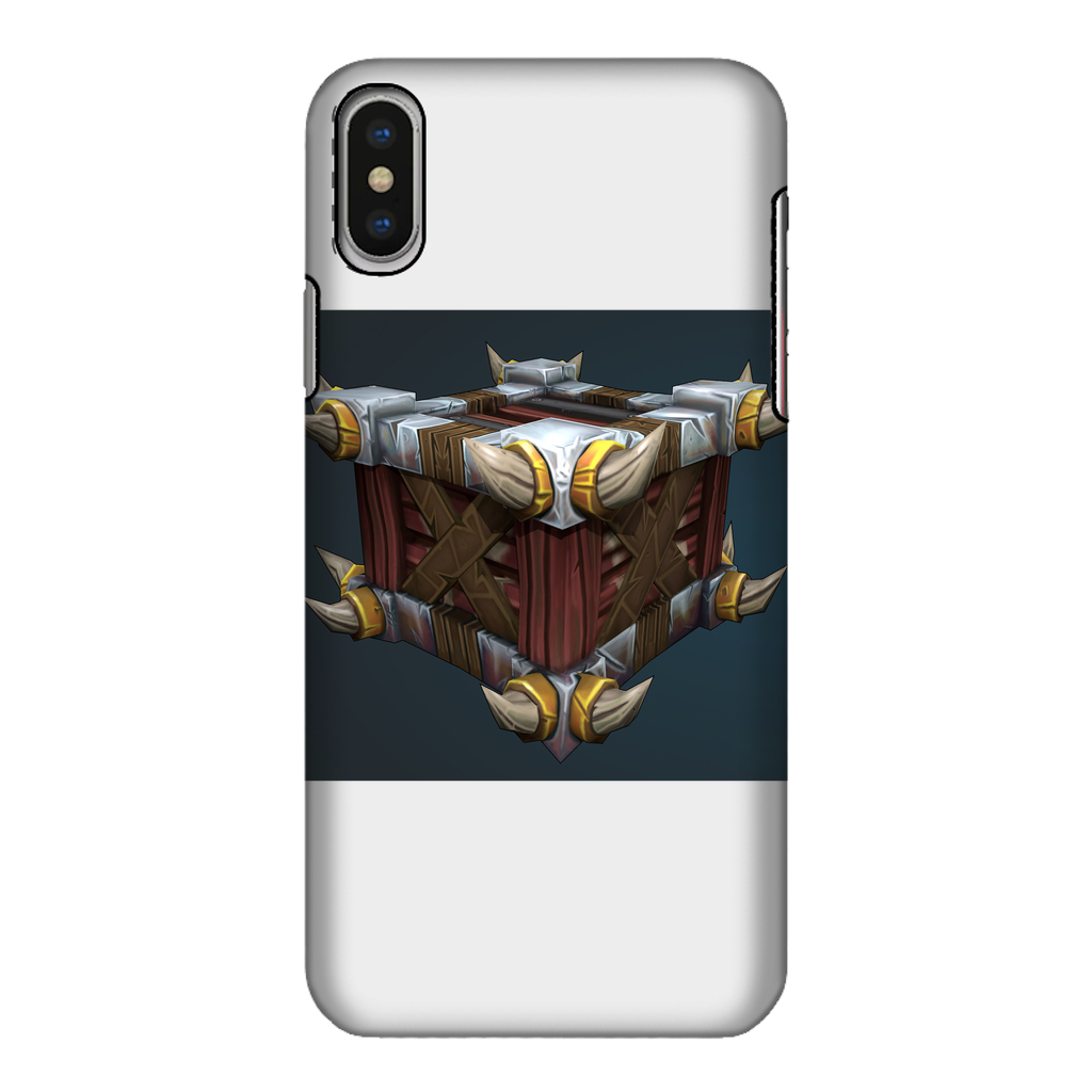 Crate Fully Printed Tough Phone Case showcasing vibrant designs and dual-layer protection.