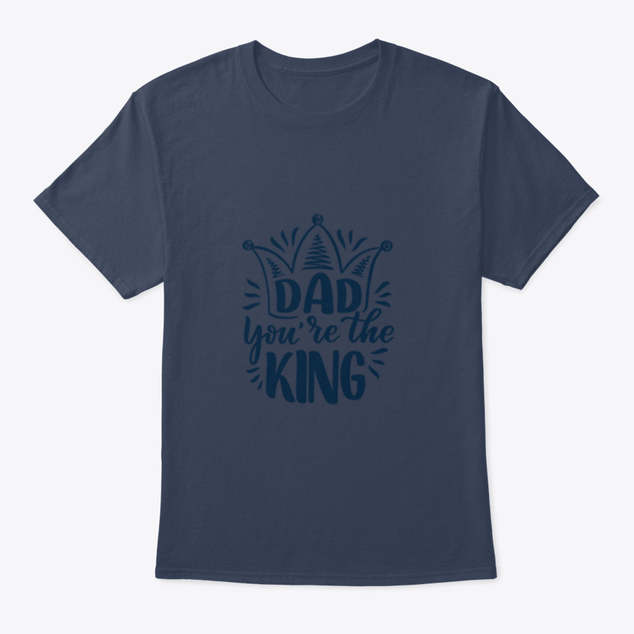 A beautifully designed Father's Day greeting card featuring the text 'Dad You're The King' with inspirational quotes, perfect for celebrating fathers.