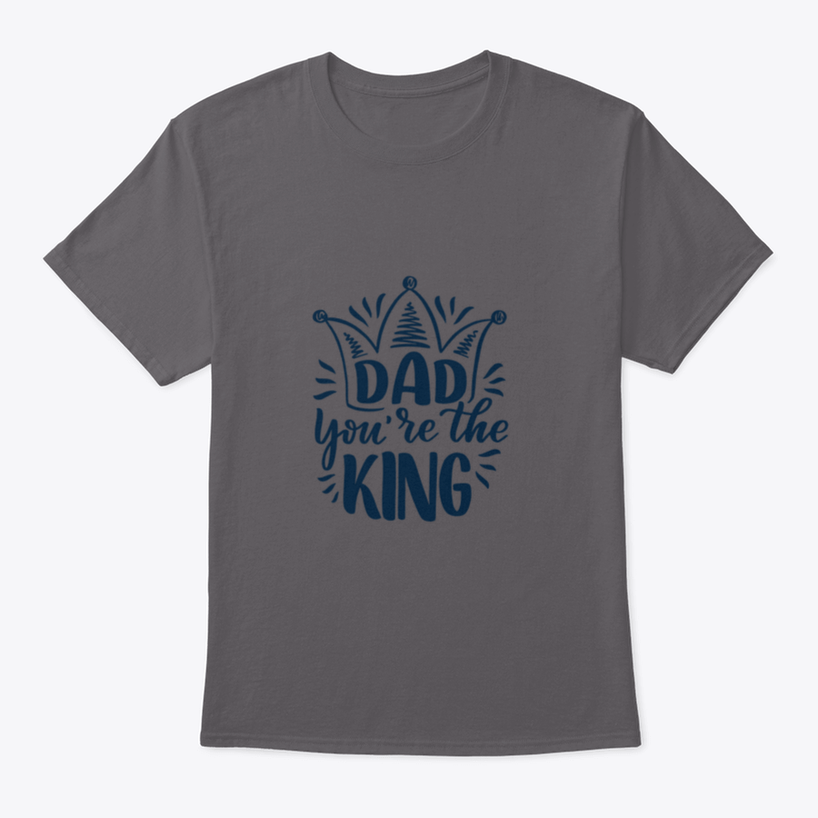 A beautifully designed Father's Day greeting card featuring the text 'Dad You're The King' with inspirational quotes, perfect for celebrating fathers.