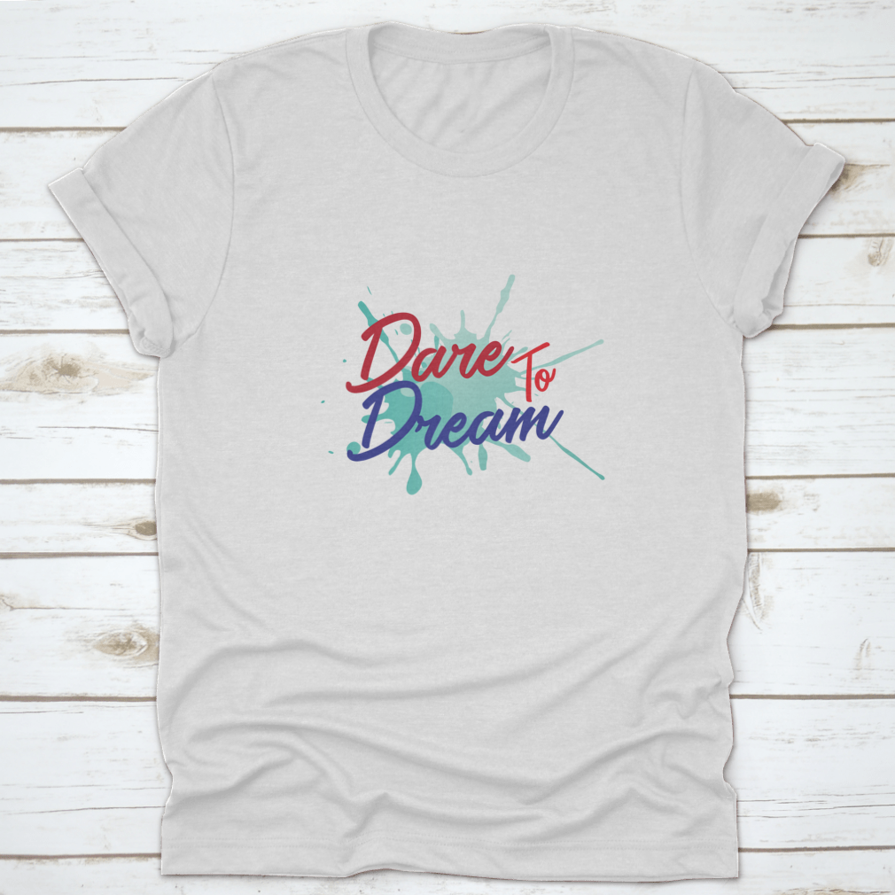 Dare To Dream Vector Quotes Art featuring motivational quotes on a soft cotton fabric, ideal for home or office decor.