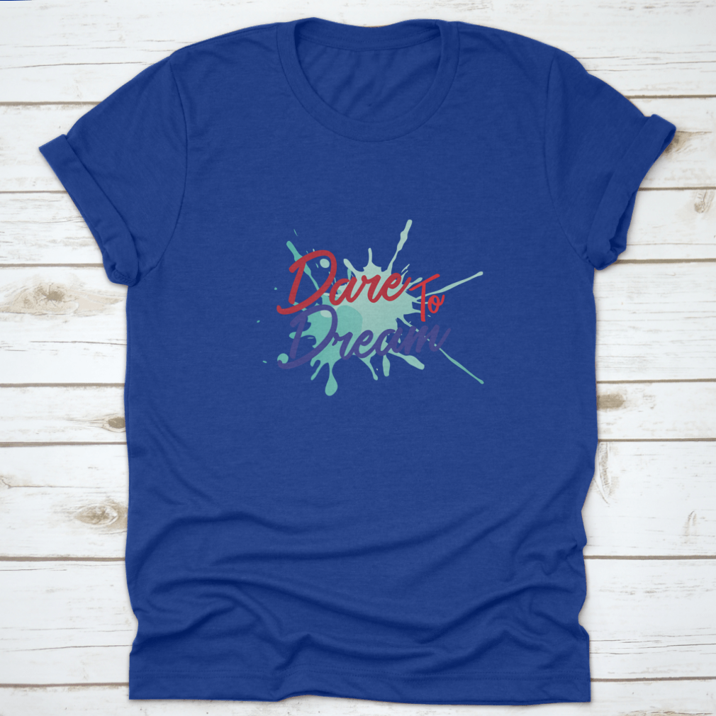 Dare To Dream Vector Quotes Art featuring motivational quotes on a soft cotton fabric, ideal for home or office decor.