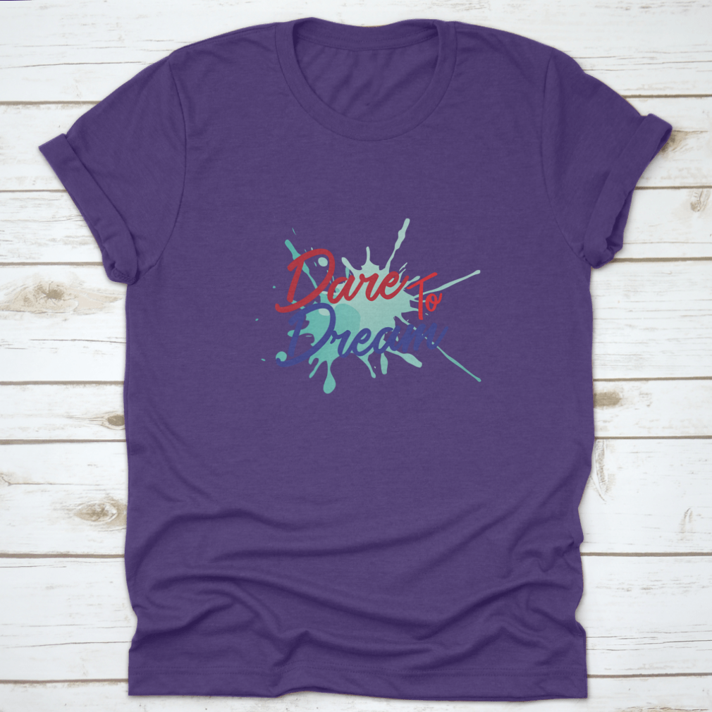 Dare To Dream Vector Quotes Art featuring motivational quotes on a soft cotton fabric, ideal for home or office decor.
