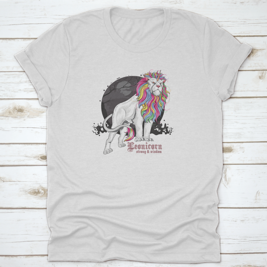 Dazzling Lion T-Shirt featuring a lion graphic and the text 'Strong And Wisdom', showcasing a stylish design for casual wear.
