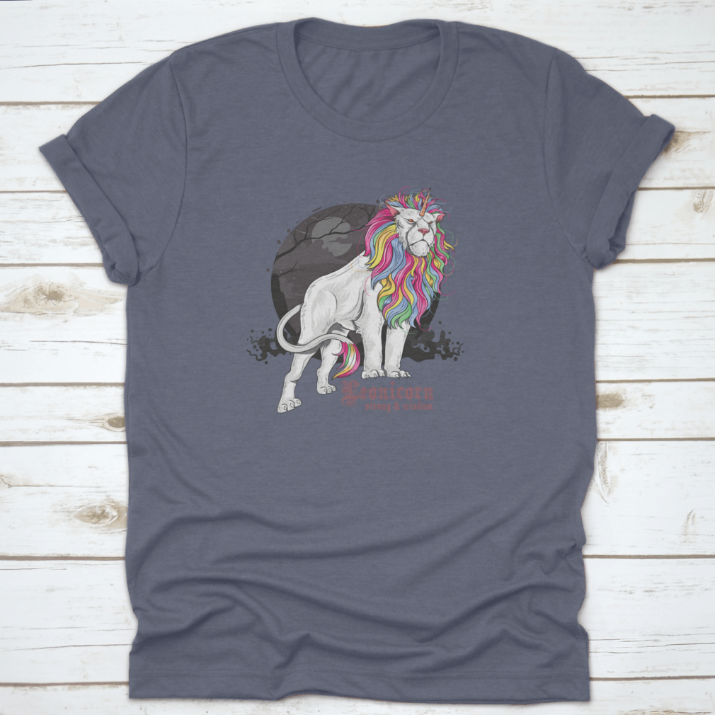 Dazzling Lion T-Shirt featuring a lion graphic and the text 'Strong And Wisdom', showcasing a stylish design for casual wear.