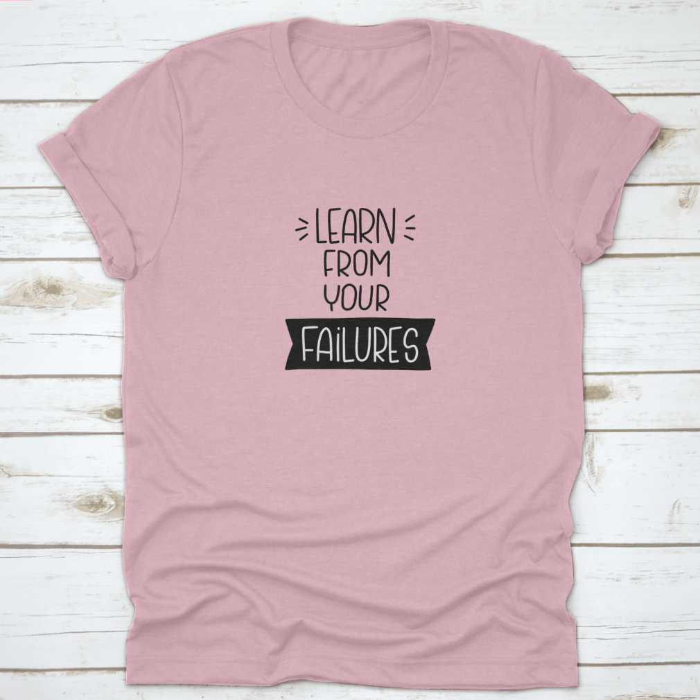 Defeat and Life Experience Quote Vector Design on a comfortable cotton t-shirt, featuring motivational text and a stylish fit.