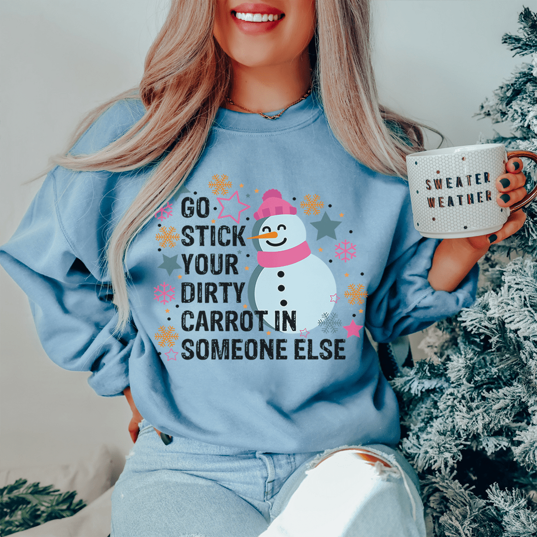 A stylish Dirty Carrot hoodie featuring unique designs by top artists, made from a cozy cotton/poly fleece blend.