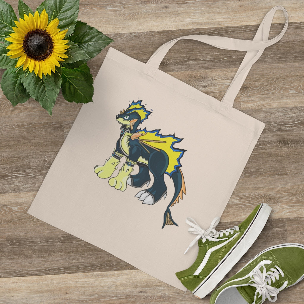 Doffis Tote Bag made of 100% cotton with long handles and cross stitching, available in various colors.