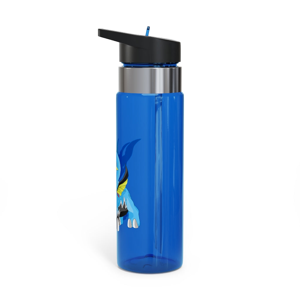 Dragigas Kensington Tritan™ Sport Bottle in vibrant colors with a carabiner hook, showcasing its sleek design and straw lid.