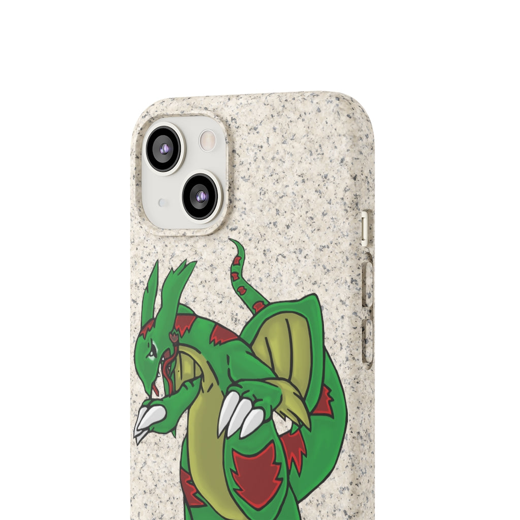 Draggor Biodegradable Case made from plant-based materials, showcasing its slim design and eco-friendly features.