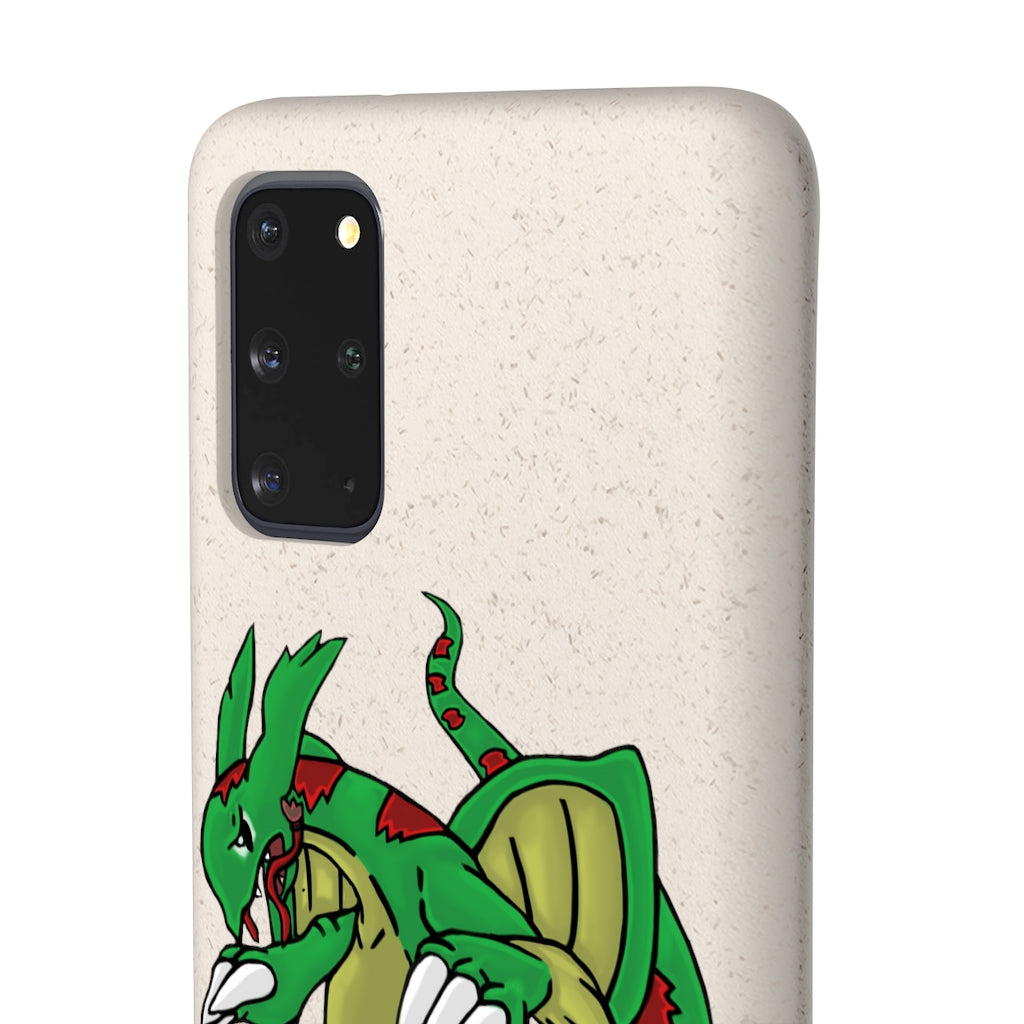 Draggor Biodegradable Case made from plant-based materials, showcasing its slim design and eco-friendly features.