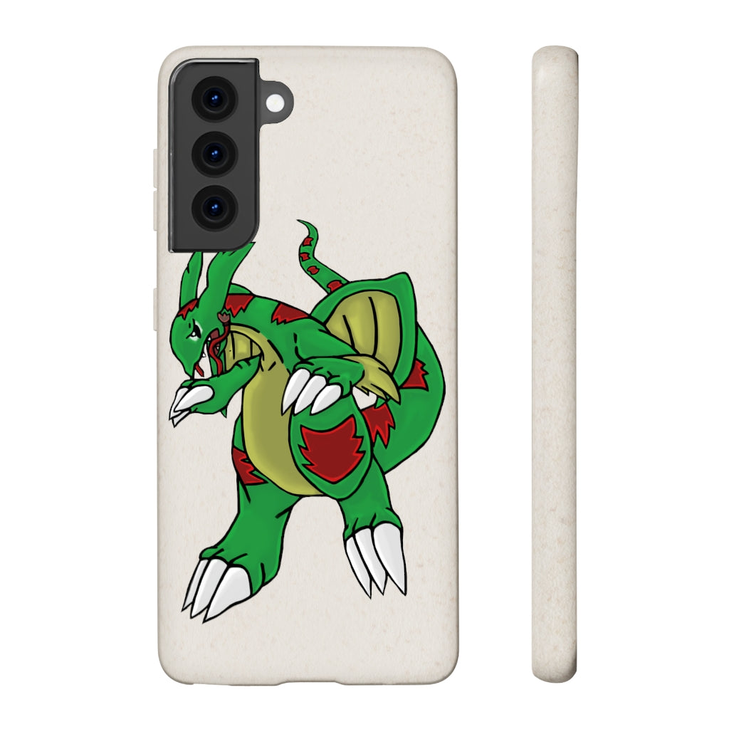 Draggor Biodegradable Case made from plant-based materials, showcasing its slim design and eco-friendly features.