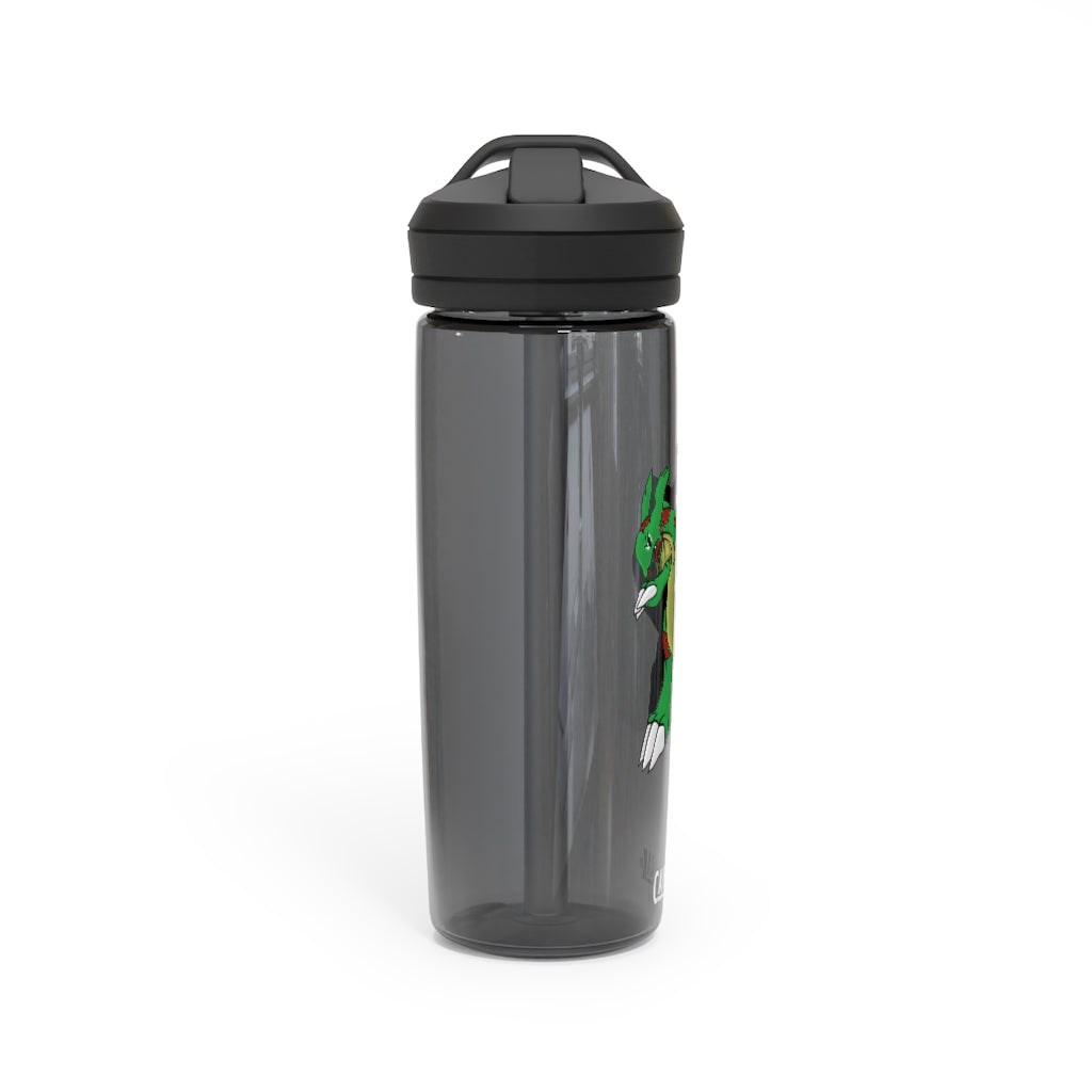 Draggor CamelBak Eddy® Water Bottle in 20oz and 25oz sizes, showcasing its durable Tritan™ material and spill-proof design.