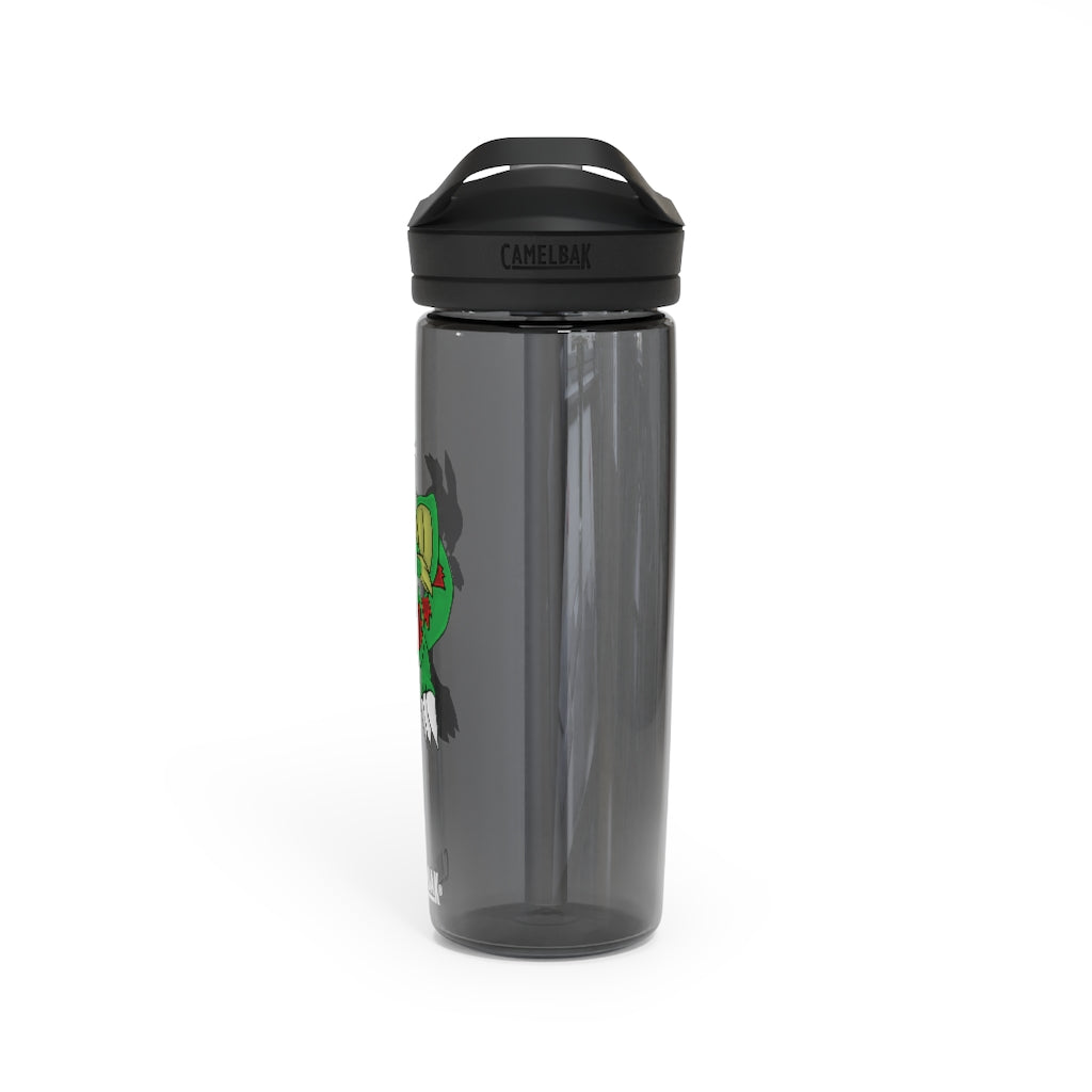 Draggor CamelBak Eddy® Water Bottle in 20oz and 25oz sizes, showcasing its durable Tritan™ material and spill-proof design.