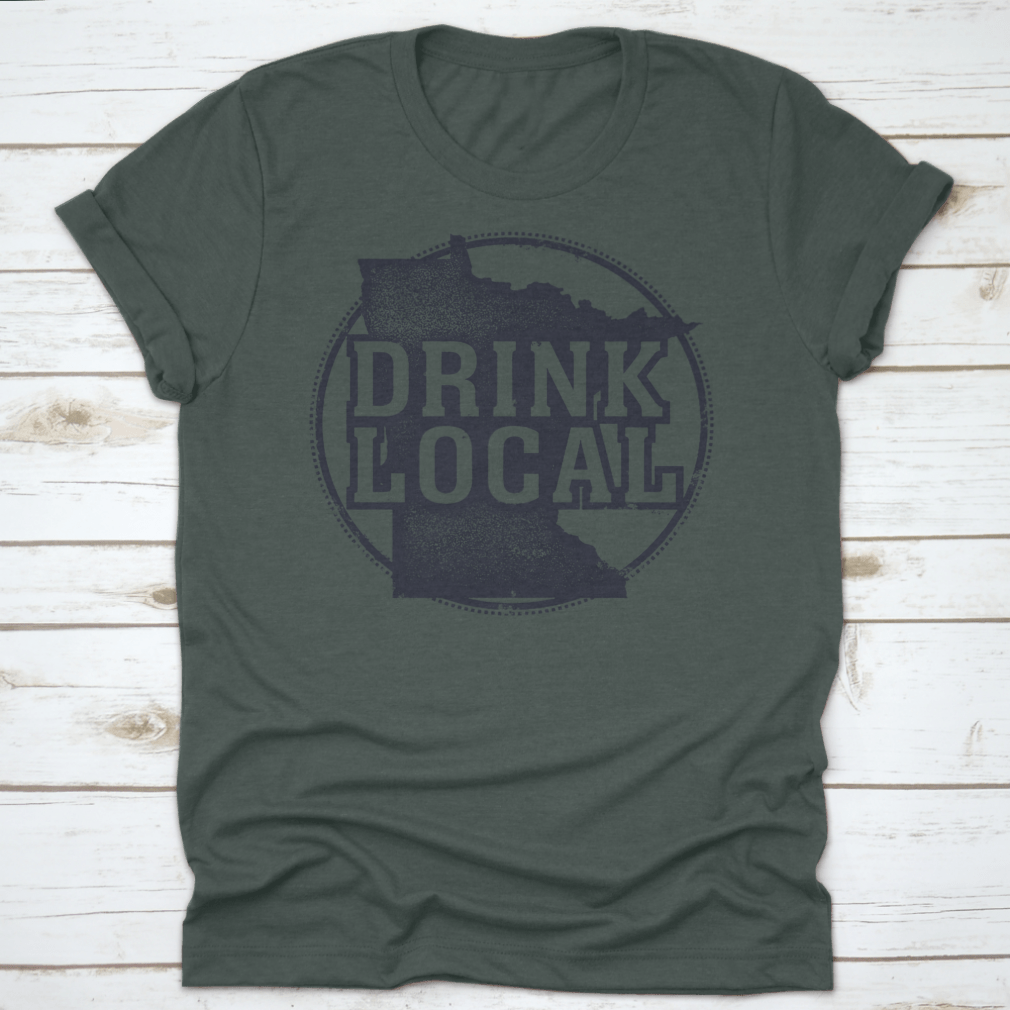 A comfortable Minnesota State beers & spirits shirt made from 100% cotton, featuring a classic fit and midweight fabric.