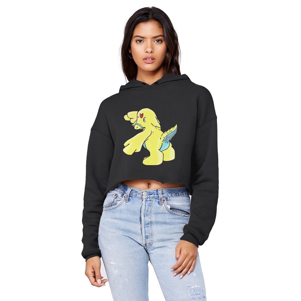 Ductil Unisex Cropped Raw Edge Boyfriend Hoodie in various colors, showcasing its relaxed fit and stylish design.