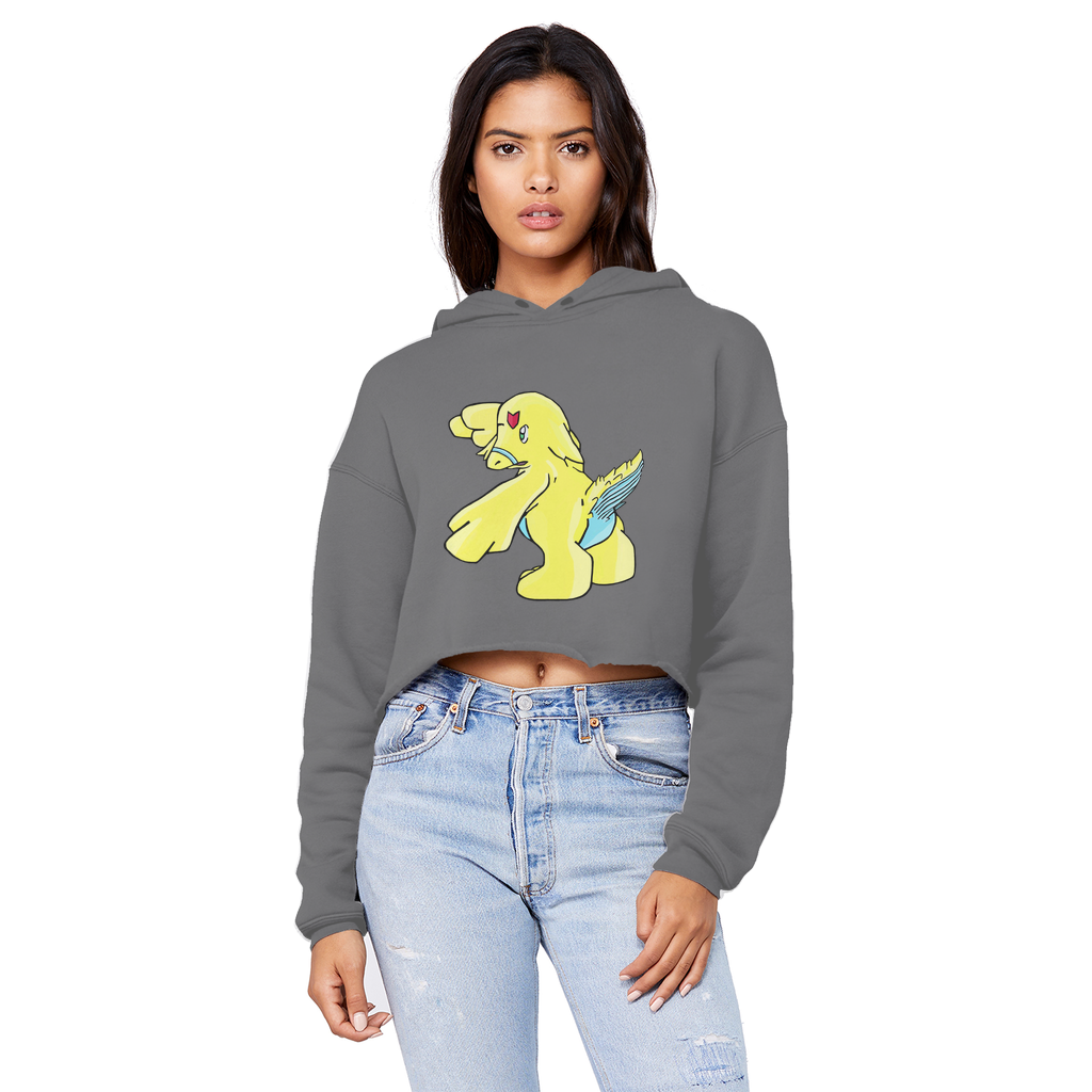 Ductil Unisex Cropped Raw Edge Boyfriend Hoodie in various colors, showcasing its relaxed fit and stylish design.