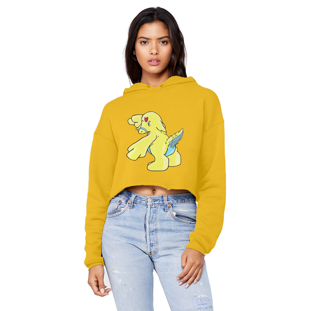 Ductil Unisex Cropped Raw Edge Boyfriend Hoodie in various colors, showcasing its relaxed fit and stylish design.