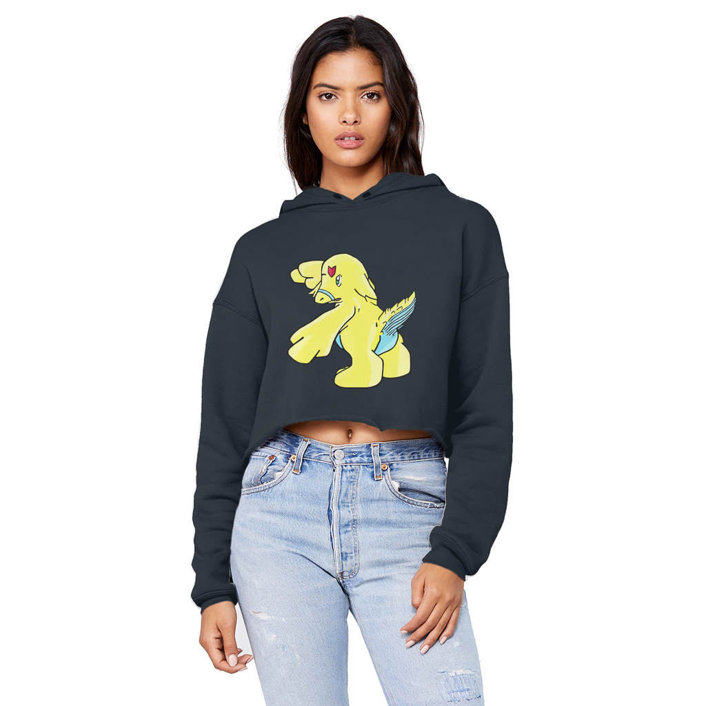 Ductil Unisex Cropped Raw Edge Boyfriend Hoodie in various colors, showcasing its relaxed fit and stylish design.