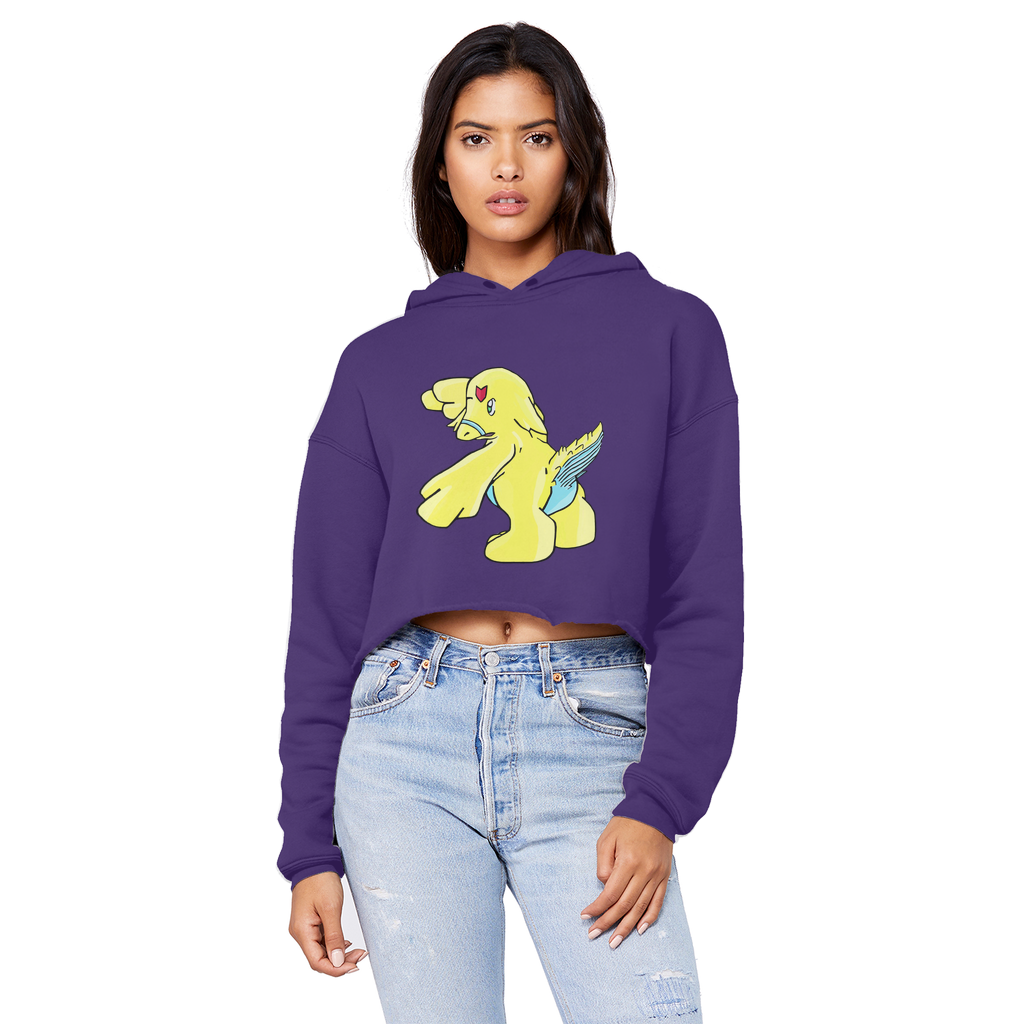 Ductil Unisex Cropped Raw Edge Boyfriend Hoodie in various colors, showcasing its relaxed fit and stylish design.