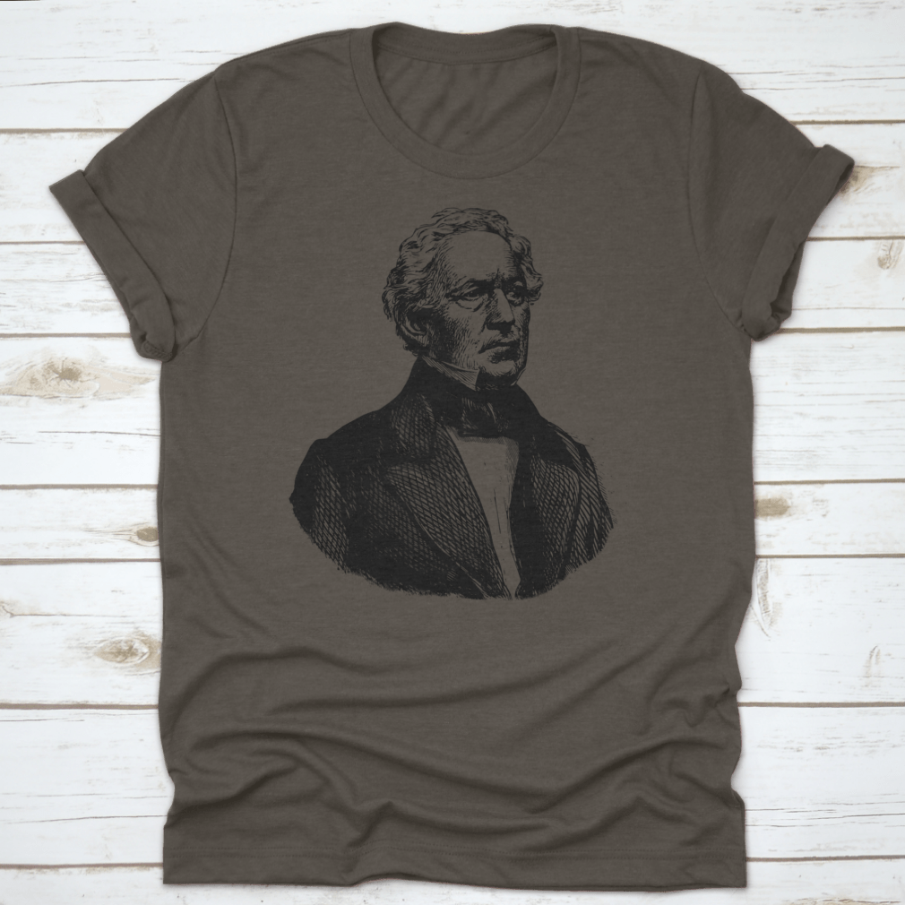 Edward Everett T-shirt made from 100% cotton, featuring a classic fit and midweight fabric, ideal for comfort and style.