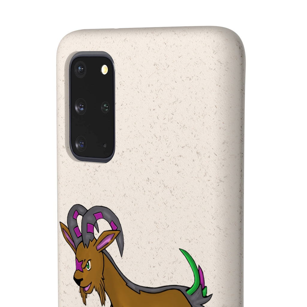 Elkwok Biodegradable Case made from plant-based materials, featuring a slim design and precise cutouts for connectivity.