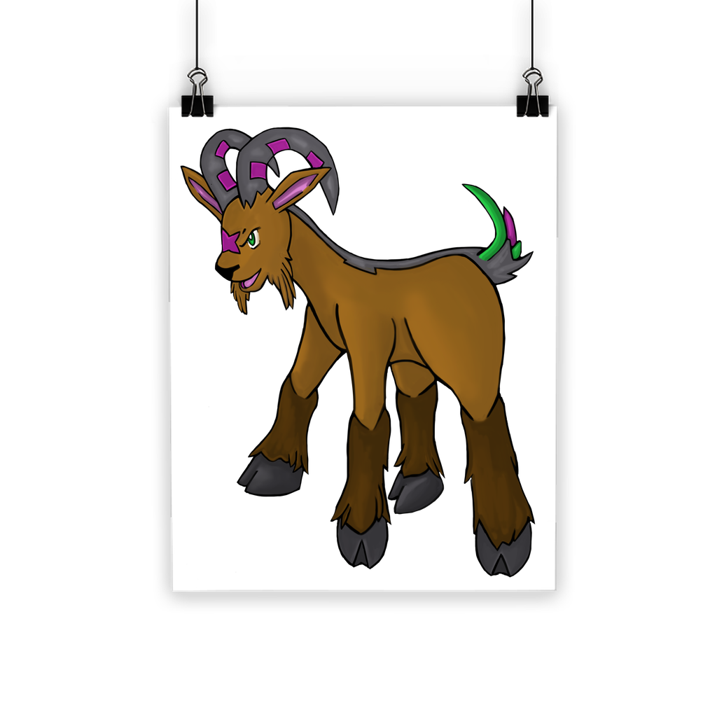 Elkwok Classic Poster showcasing vibrant colors on semi-gloss paper, ideal for indoor and outdoor use.