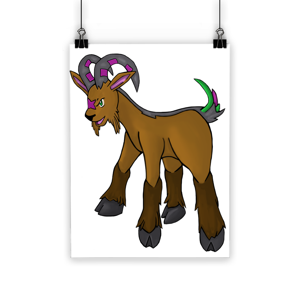 Elkwok Classic Poster showcasing vibrant colors on semi-gloss paper, ideal for indoor and outdoor use.