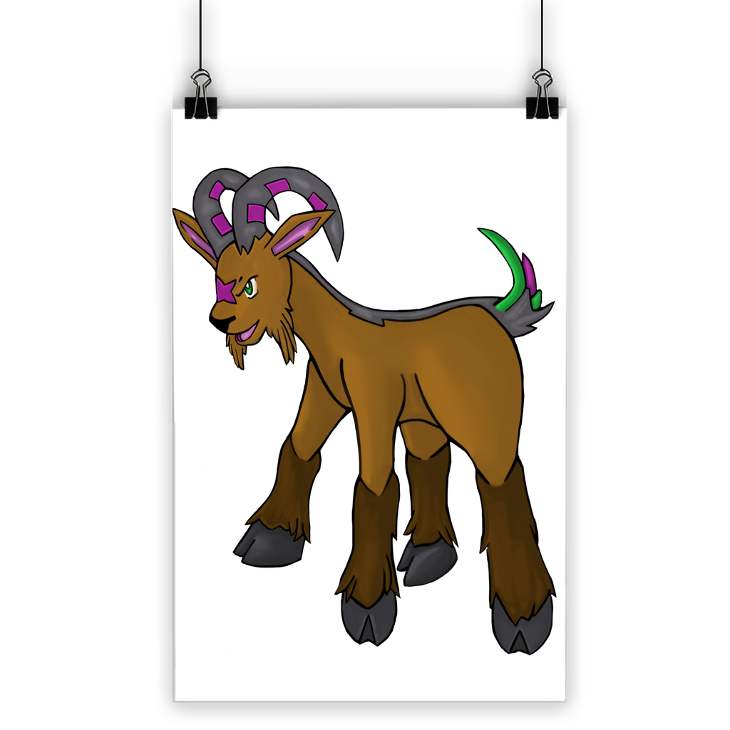 Elkwok Classic Poster showcasing vibrant colors on semi-gloss paper, ideal for indoor and outdoor use.