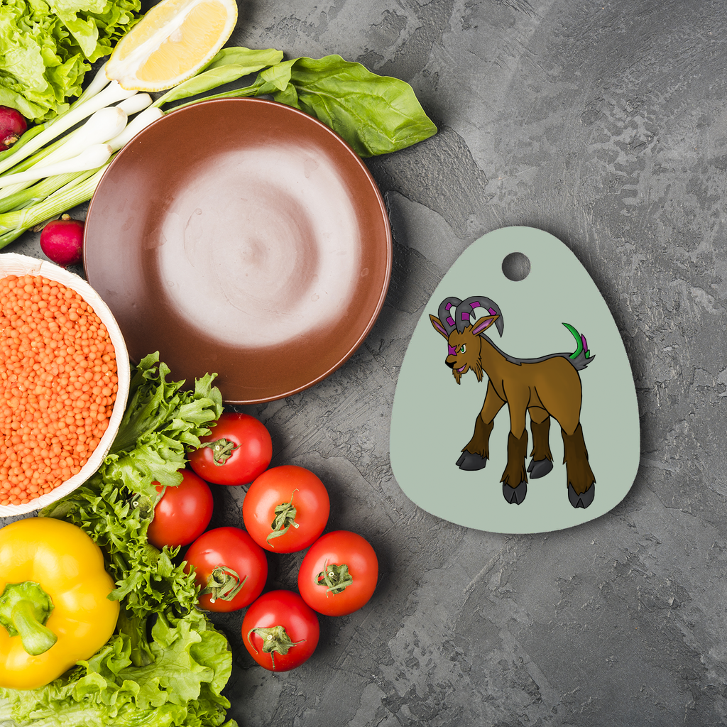 Elkwok Sublimation Glass Cutting Board in round shape, featuring toughened chinchilla glass with custom design options.