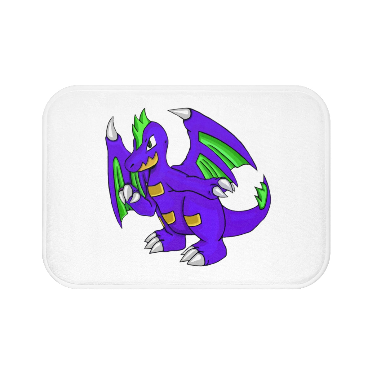 Emiletas Bath Mat featuring stylish design and anti-slip backing, made from soft microfiber material.